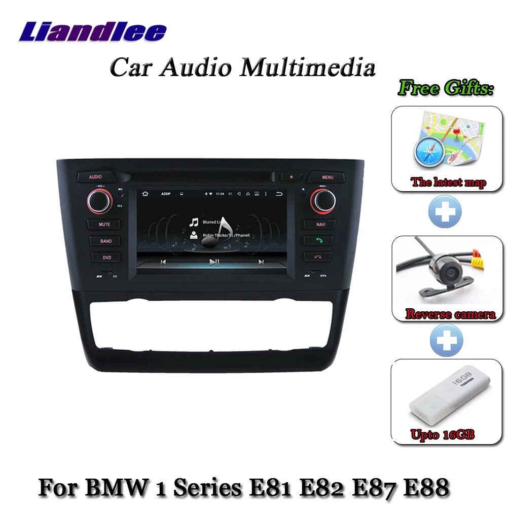 Excellent Liandlee Android For BMW 1 Series E81 E82 E87 E88 Auto AC 2004~2013 Radio Wifi TV Carplay Camera GPS Navi Navigation Multimedia 4
