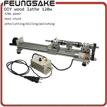 DIY Wood Lathe Mini Lathe Machine Polisher Table Saw for polishing Cutting customize milling drilling machine