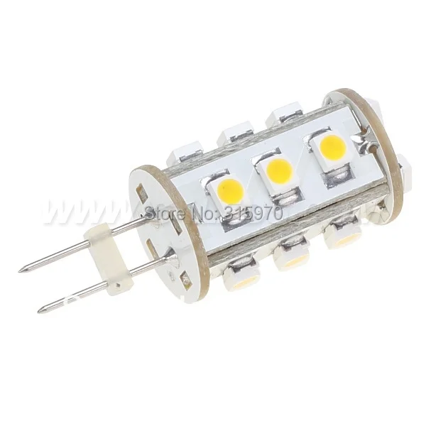 Светодиодная лампочка Dimmalbe 15 GY6.35 SMD 3528 12VAC/12VDC/24VDC белый теплый G6.35 светодиодная