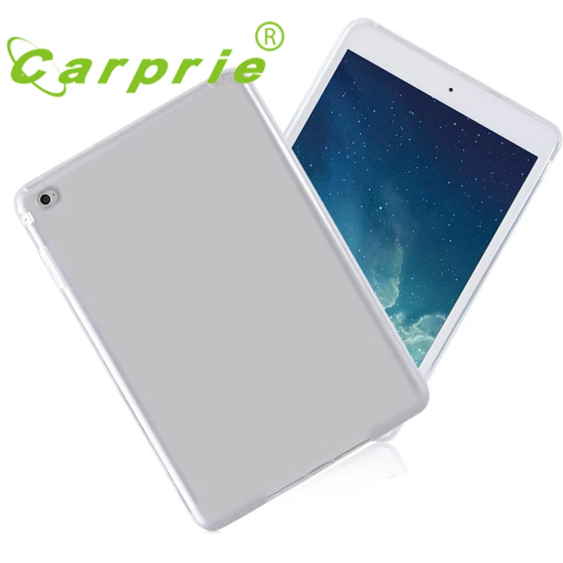 

2017 New Ultra Clear Transparent Soft Silicone TPU Case Cover For ipad 9.7Inch 2017 Table High Quality Wholesale Price_KXL0412