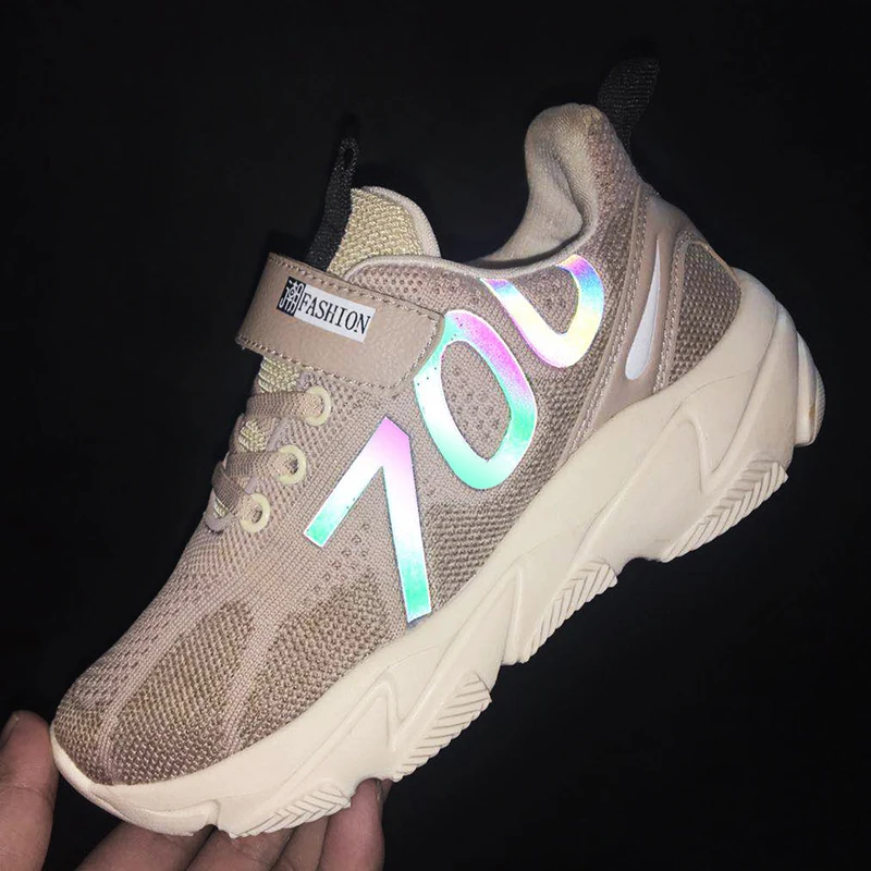 

SKHEK Mesh Breathable Kids Sneakers For Boys Girls Shoes Kid Shoes Children Boys Sport School Running Shoes 28 30 31 32 34 36 38