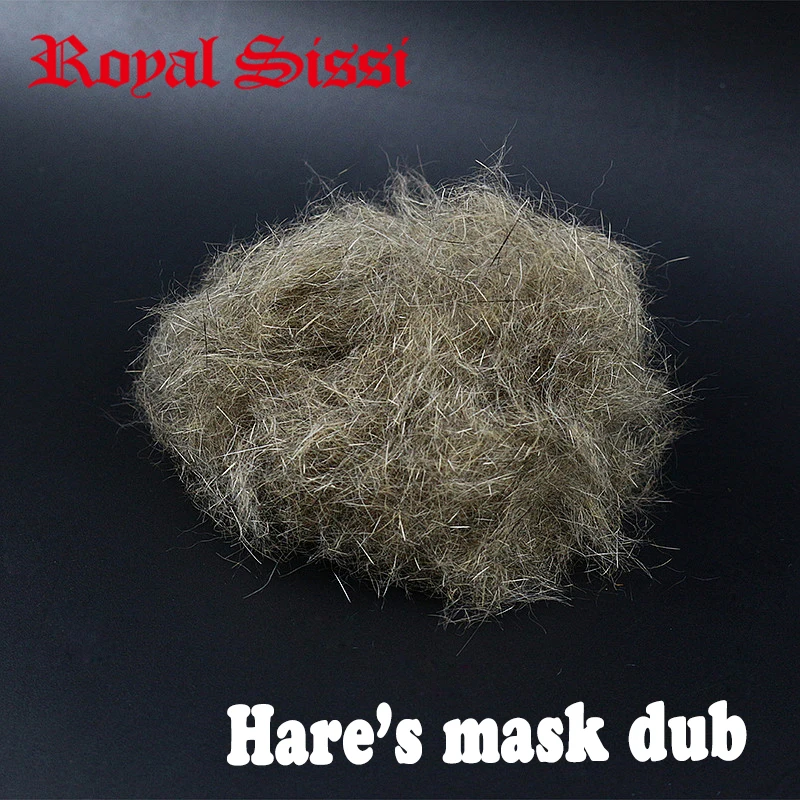 

Hot 4grams big volume fly tying Hare's ear dub hare's mask rough dubbing spiky rabbit hair dub buggy nymph fly tying materials