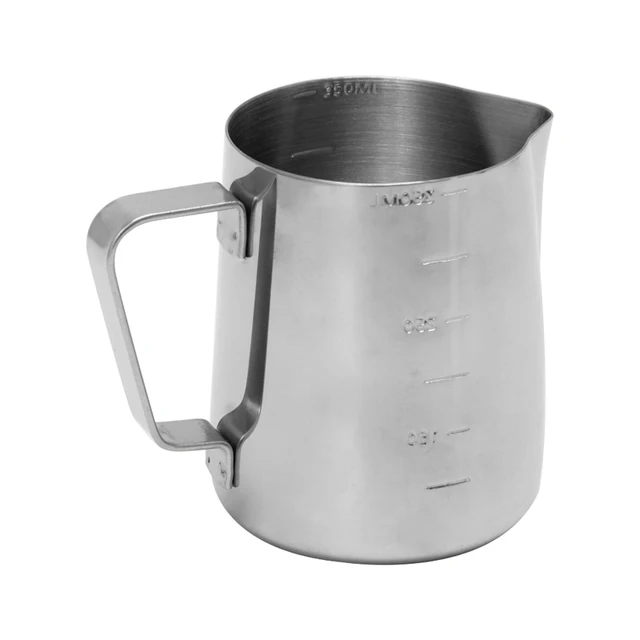MEXI Stainless Steel Coffee Frothing Milk Latte Jug Fancy Foam Cup Pitcher Coffee Maker Pot Kettle 350/550ml