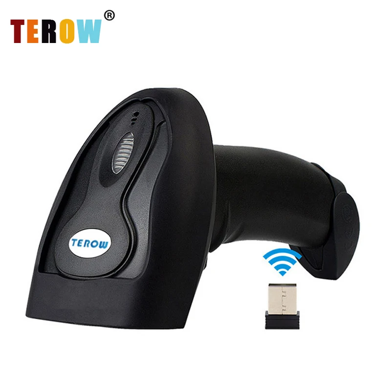 TEROW K2 يده 2.4 جرام اللاسلكية/السلكية 1D الباركود ماسحة قارئ مع USB استقبال التسمية قارئ سعة التخزين ل POS متجر TEROW K2 يده 2.4 جرام اللاسلكية/السلكية 1D الباركود ماسحة قارئ مع USB استقبال التسمية قارئ سعة التخزين ل POS متجر
