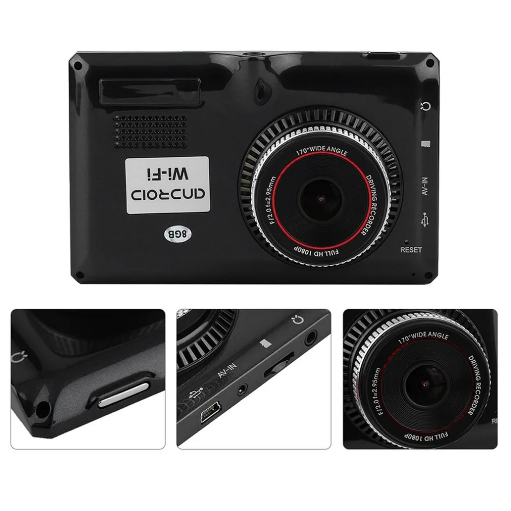 

5 Inch HD 1080P Car GPS Pianet Navigation Vehicle Traveling Driving Data Recorder Smart Bluetooth WIFI 8G FM AV-IN Night Vision