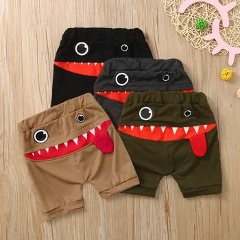 

summer baby shorts kids shorts Boys toddler children Cartoon short boy Tongue cotton Pants clothes шорты для мальчика хлопок 4