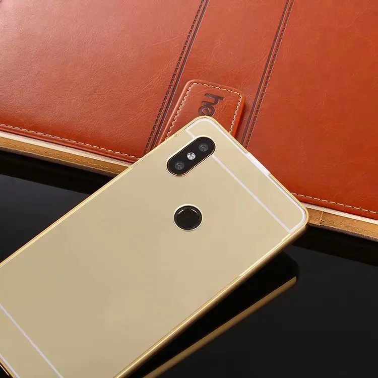 Металлический Чехол-светильник для Xiaomi Redmi 5 Plus Ultra с рамкой из алюминиевого сплава, зеркальный чехол для Xiaomi Redmi Примечание 5A Pro Prime