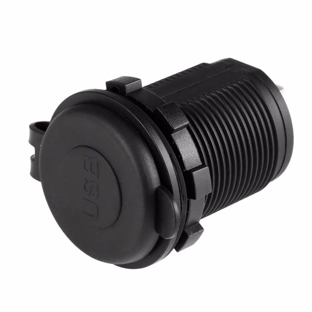 12-24 в USB зарядное устройство для мотоцикла Авто Грузовик ATV Лодка светодиодный автомобиль 4.2A двойной USB разъем зарядное устройство адаптер питания розетка питания