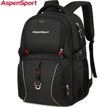 ASPENSPORT мужской рюкзак для ноутбука Повседневное Бизнес школьные сумки для подростков, многофункциональные сумки Лидер продаж рюкзаки X764