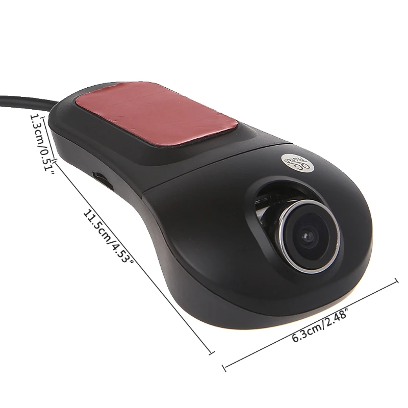 OOTDTY Wifi Автомобильный видеорегистратор Цифровой видеорегистратор видеокамера тире ночная версия камеры 170 градусов