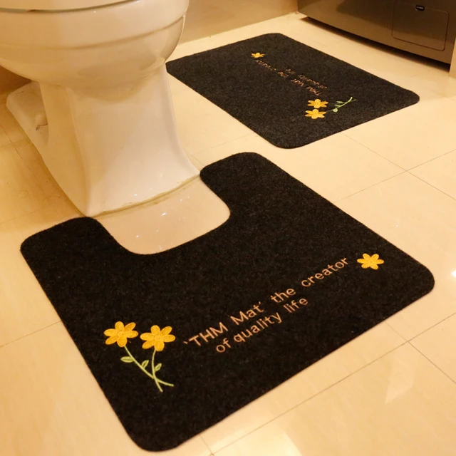 2 pz/set Bagno Wc Tappetino Set Anti slip U Forma Tappeti Bagno ... 2 pz/set Bagno Wc Tappetino Set Anti slip U Forma Tappeti Bagno ...