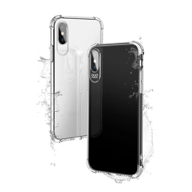 

Luxury Case Cover for iphone XS Protective Shell Fof iphone XS max xr Clear Soft TPU cases cover Shockproof Soft TPU stylish