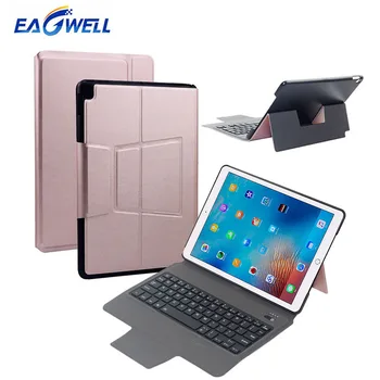 

New PU leather + PC Bluetooth keyboard Case Cover For Apple iPad Pro 10.5 Smart Wake/Sleep keyboard Case Cover Skin