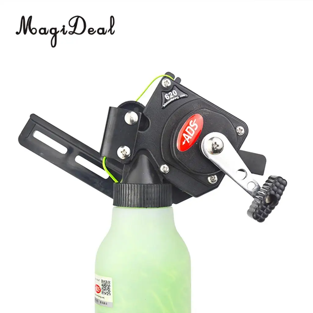 MagiDeal Archery Bow Fishing Spincast Reel for Compound / Recurve Bow Shooting Hunting Equipment Tool Gear