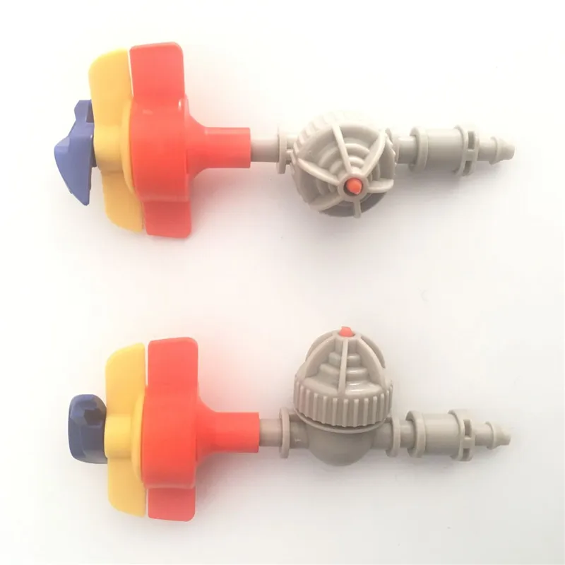 

10pcs-pack Misting Sprinkler With Nozzle Spray Sprinkler Garden and Lawn Micro Irrigation System IT030