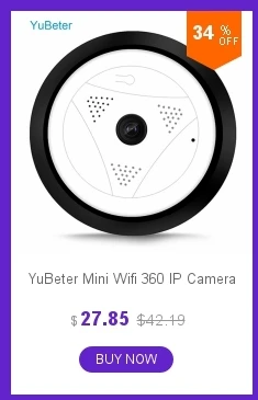 YuBeter 1.3MP 3MP 4MP 360 ip-камера, лампа для домашней безопасности, Wifi камера, лампа для видеонаблюдения, инфракрасное ночное видение, двухстороннее аудио