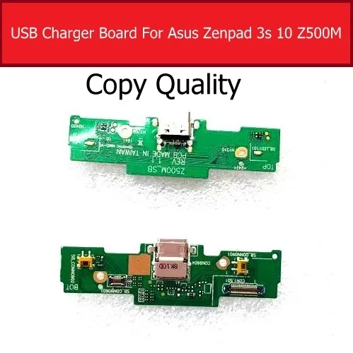 Подлинное зарядное устройство USB разъем платы для ASUS ZenPad 3S 10 Z500M Usb зарядная док-станция Разъем Аксессуары для планшета Запчасти