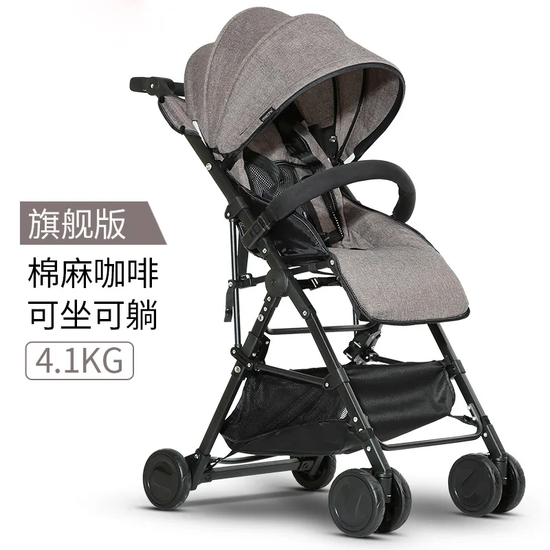 

Baby Stroller Lightweight Portable Folding Can sit and recline ultra-light folding shock absorber Umbrella Car Portable Travel