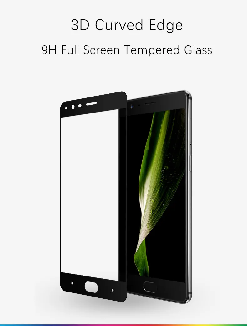 Allvcover oneplus 3 3T glass 3D tempered glass screen protector (11)