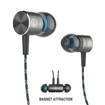 

RUKZ X41M Magnetic Earphones HIFI Fever in-ear Earphone Transient Headset Heavy Bass quality earbuds Virulent Vocals Earpeices