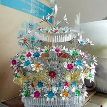 Шляпа Hmong Китайский народный танец аксессуары хмонг Серебристые шпильки для волос костюм для китайского традиционного танца hat