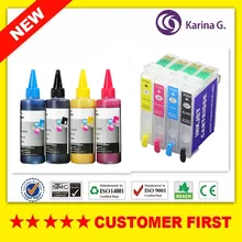 1 комплект для T1291 перезаправляемый картридж+ 1 комплект чернилами для EPSON Stylus SX420W/SX425W/SX525WD/SX620FW, офис, BX320FW/B42WD