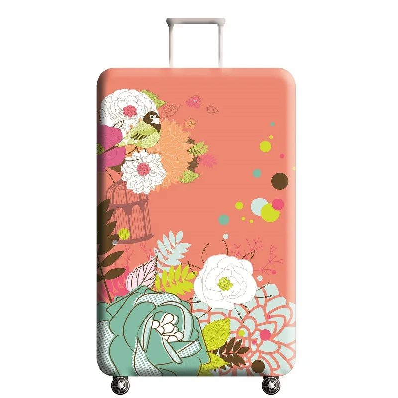 JULY'S SONG Plum Flower Travel Luggage Cover Bird Pattern Women's Trolley Suitcase Cover Travel Suitcase Case Protect Dust Case JULY'S SONG Plum Flower Travel Luggage Cover Bird Pattern Women's Trolley Suitcase Cover Travel Suitcase Case Protect Dust Case