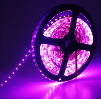 

[Seven Neon]Free shipping high bright LED Strip 3014 SMD 120leds/meter 600leds/5M DC12V pink indoor LED Flexible Ribbon