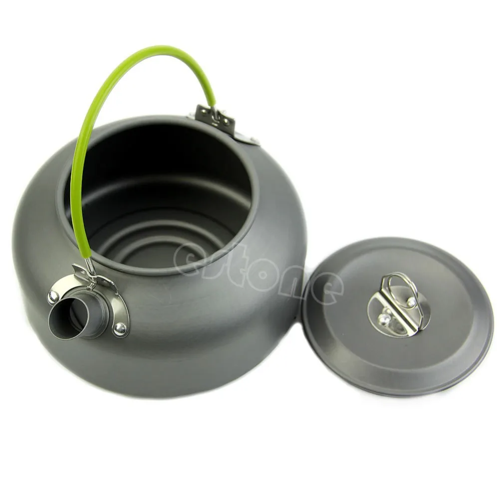 0.8L ультра-светильник, чайник для кемпинга, алюминиевый чайник с сетчатой сумкой, новинка, Прямая поставка