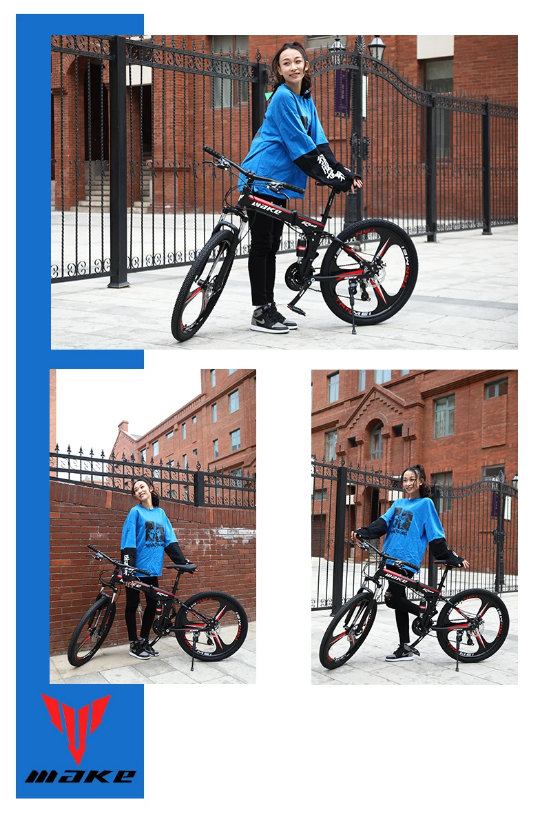 Flash Deal Make steel fouldable frame, mountain bike 26 alloy wheel, 24 speed SHIMANO MTB 0