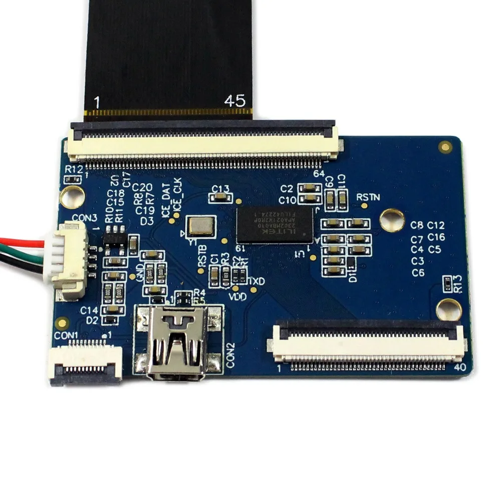 H DMI VGA 2AV ЖК дисплей плата контроллера с 7 дюймов AT070TN93 800x480 емкостный сенсорный