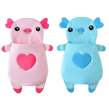 

New Pig Design Baby Sleeping Bag Winter Infant Blanket Warm Swaddle Wrap