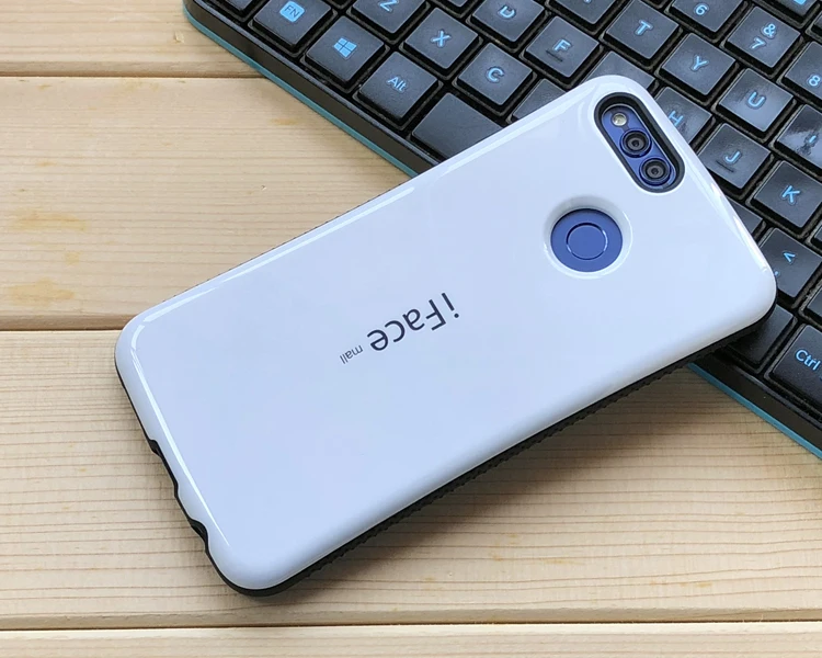 Белый Ударопрочный чехол для телефона huawei Honor 7X, противоударный чехол для huawei 7X Honor 7X, противоударный чехол, карамельный цвет - Цвет: Белый