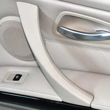 

2019 Auto Door Handle + Toolkit Grey ABS Right Side Inner Outer Door Panel Handle Pull Trim Cover for E90