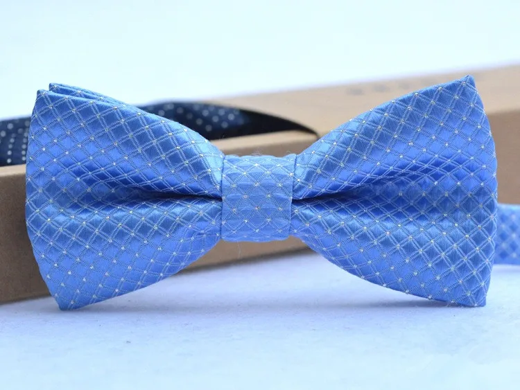 OnnPnnQ личности модная детская Bow Tie Solid плед детский костюм производительность галстук аксессуары украшения с бантом для детей