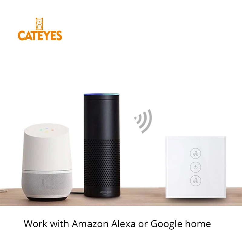 Умный потолочный выключатель Cateyes Tuya Wi Fi ЕС дистанционное управление через