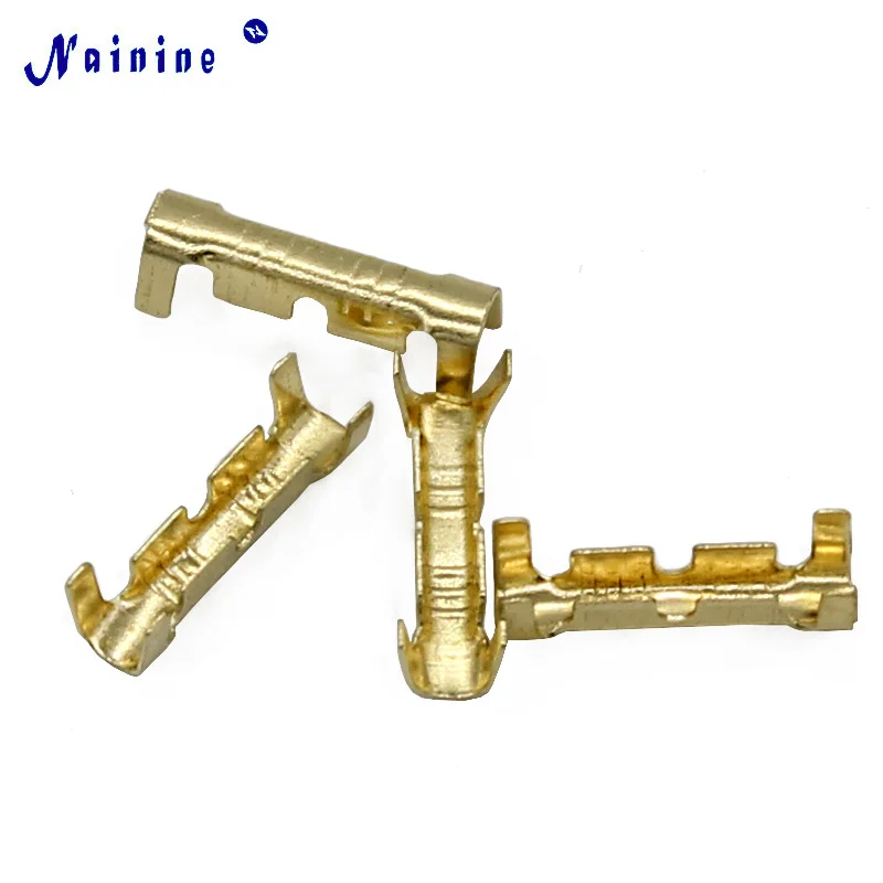 

100pcs 0.5 to 1.5 square Docking connector line pressing button quick connect terminal wiring A014