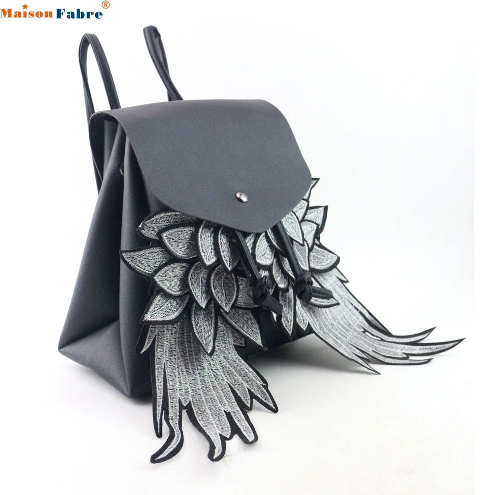 

Maison Fabre Jasmine Women Fashion Wing Drawstring Travel Satchel School Bag Backpack Bag 0303 drop shipping