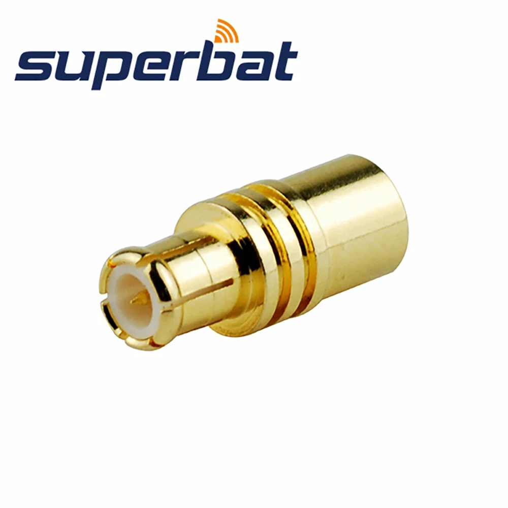 Superbat 5 шт. адаптер MCX штекер в прямой разъем типа "Джек" радиочастотный адаптер MCX для мужчин и женщин