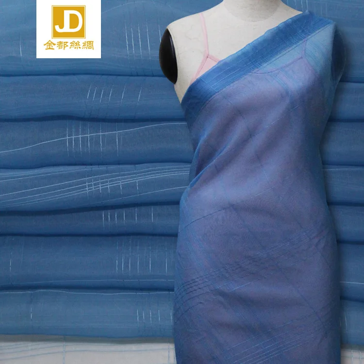 114*100cm 8 Momme Eugen 100% Silk Yarn Lattice Solid Fabric Wholesale Wedding Shawl SZMY