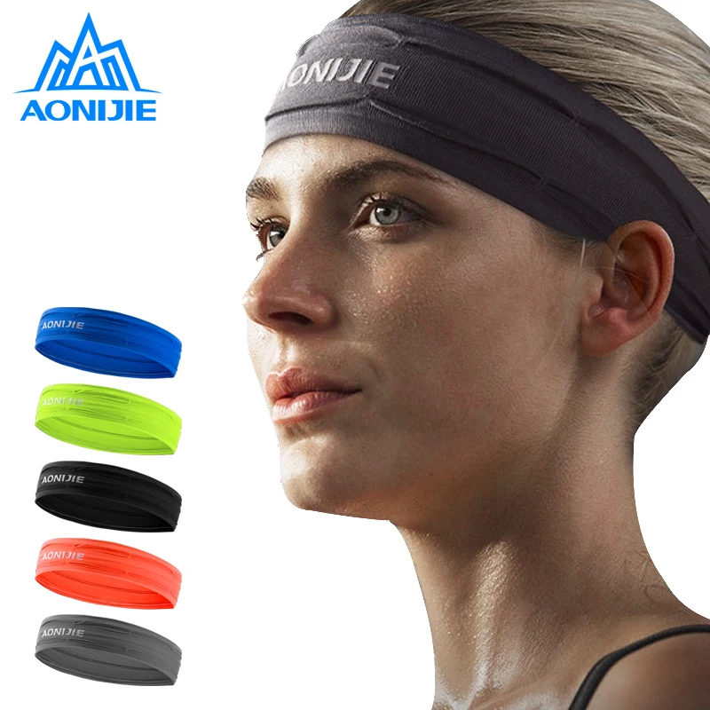 AONIJIE, повязка для волос для йоги, спортивные эластичные повязки на голову, спортивные принадлежности для йоги, танцев, байкеров, широкая повязка на голову, стрейч-лента, хлопковая повязка на голову