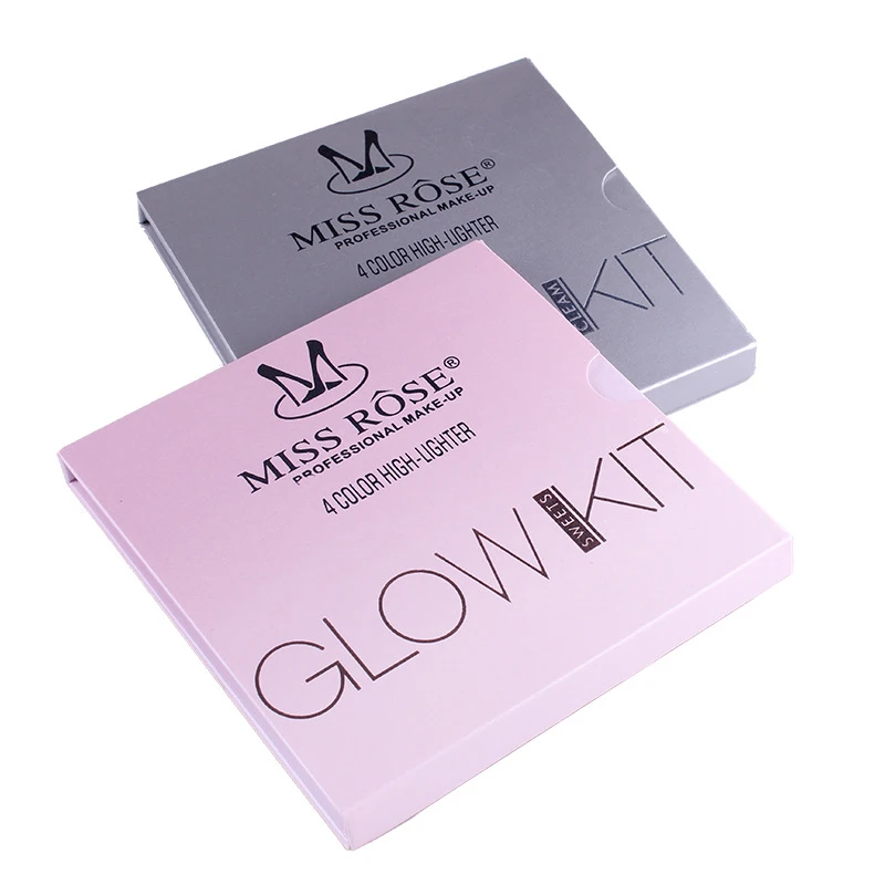 

2Pcs High Light Powder Foundation High Light Powder Stereo V-face White Concealer Cheek Strengthen Silhouette Miss Rose brand