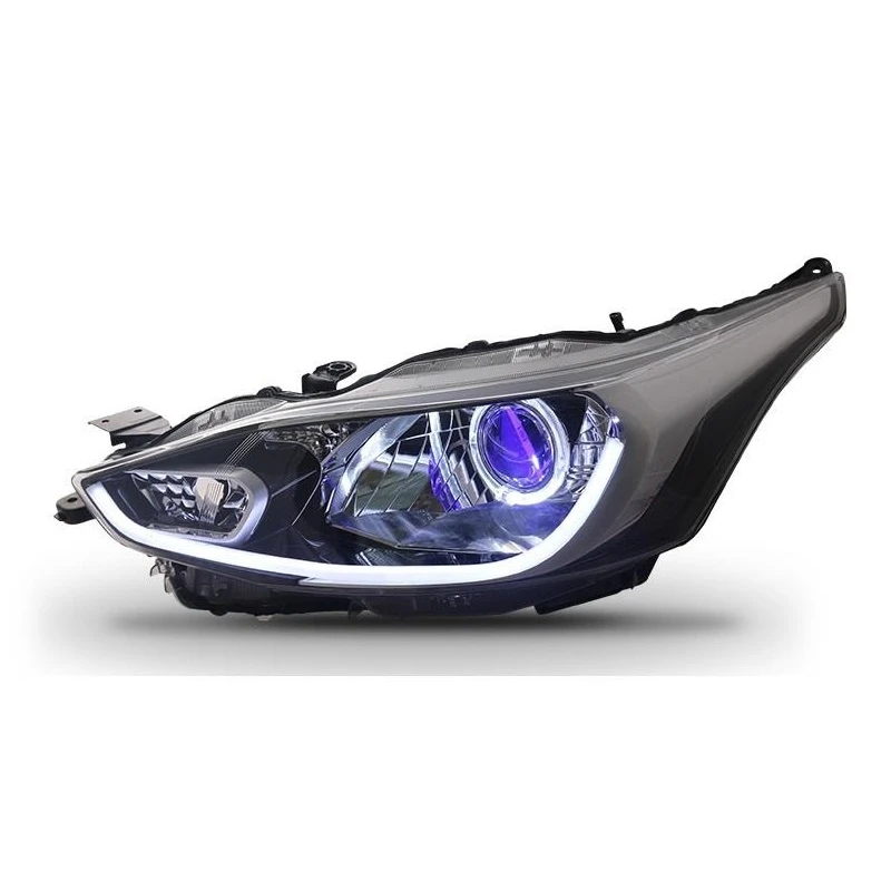 

Exterior Daytime Lamp Luces Para Auto Drl Accessory Automobiles Running Led Cob Headlights Car Lights Assembly For Toyota Yaris