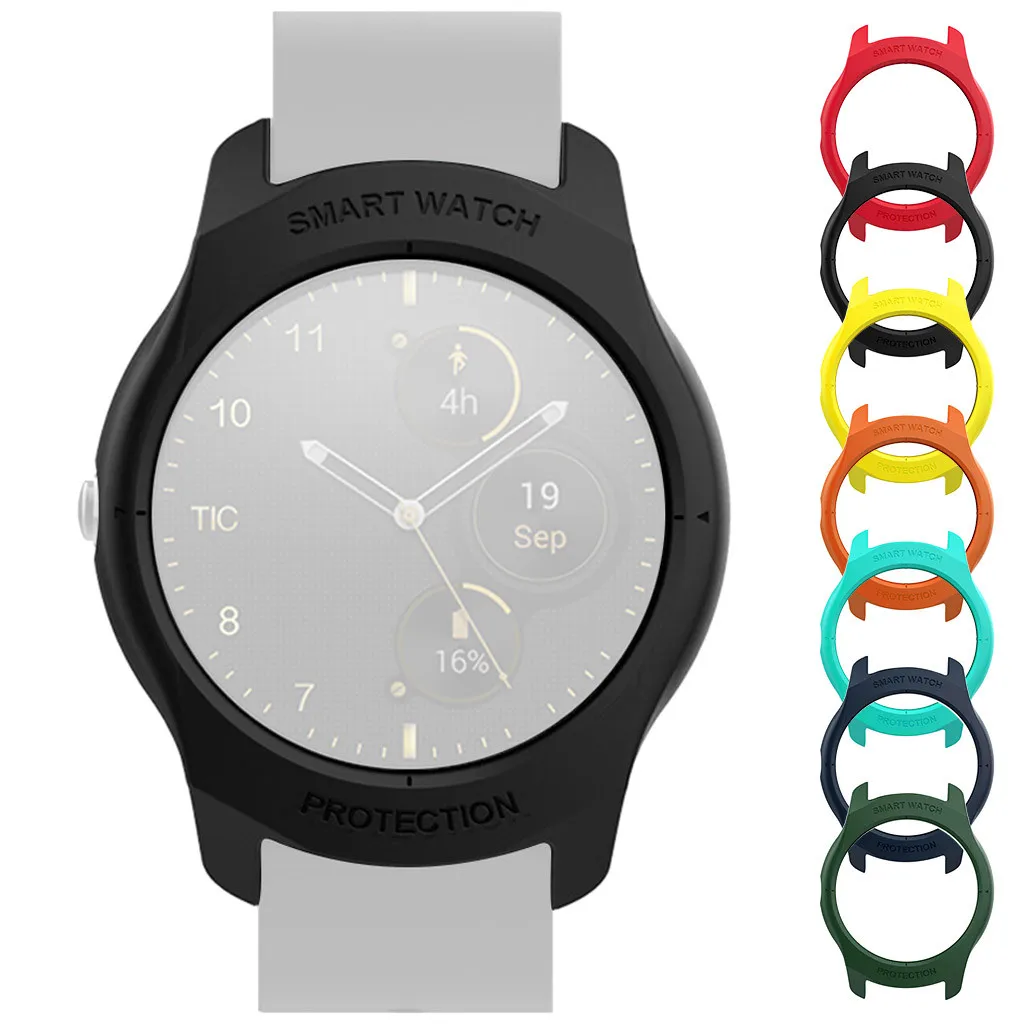 Модный чехол для часов с простым дизайном Ticwatch 2 FUltra-Slim защитой от царапин |