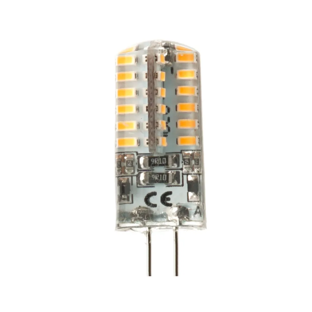 20 개/몫 G4 LED 전구 램프 12V 샹들리에 빛 따뜻한/차가운 흰색 360 각도 SMD 3014 24/48 LED 할로겐 램프 교체