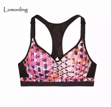 

Lomonling autumn and winter new cotton elastic cloth girl bra leisure bra fast front shock absorbent sweat with steel ring