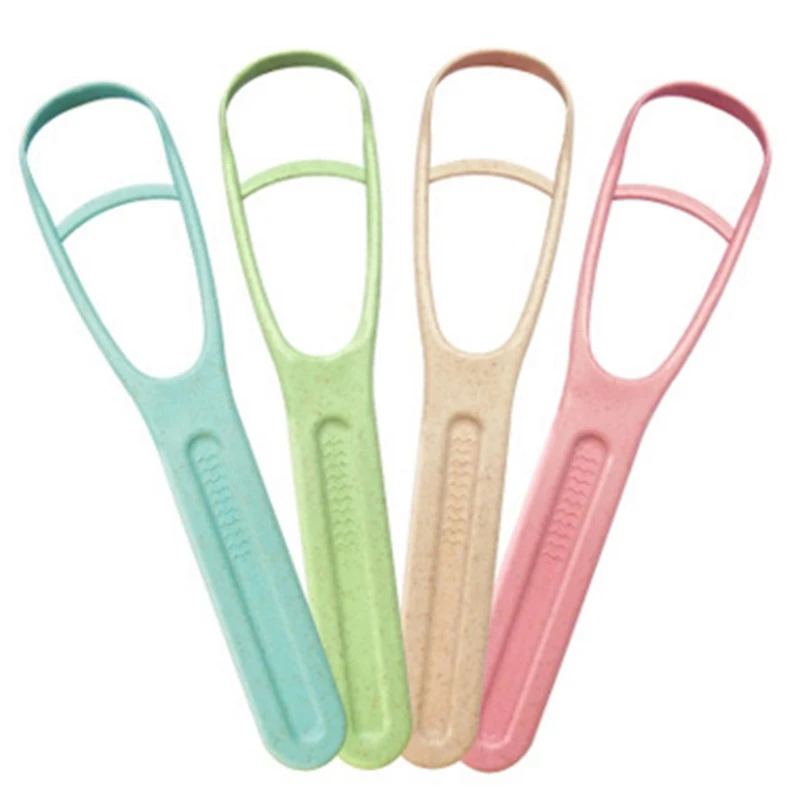 

1PC Oral Mouth Hygiene Toothbrush Dental Care Tools 2019 New Tongue Scraper Brush Cleaning Fresh Good Breath Coating Cleaner