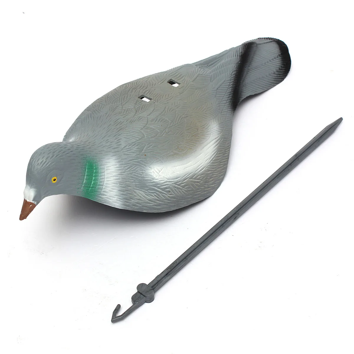 

Highly realistic Plastic for Pigeon Hunting Decoys With Stick For Hunting Shooting And Yard Garden Decoration