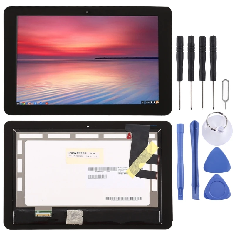 

High Quality LCD Screen and Digitizer Full Assembly Lcd Replacement Glass for ASUS Chromebook Flip C100PA 10 inch With Tools