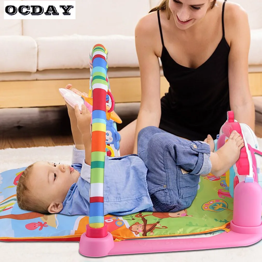 Tapetes de Jogo infantil tapete de fitness rack Child Foot Piano : Music Play Mat